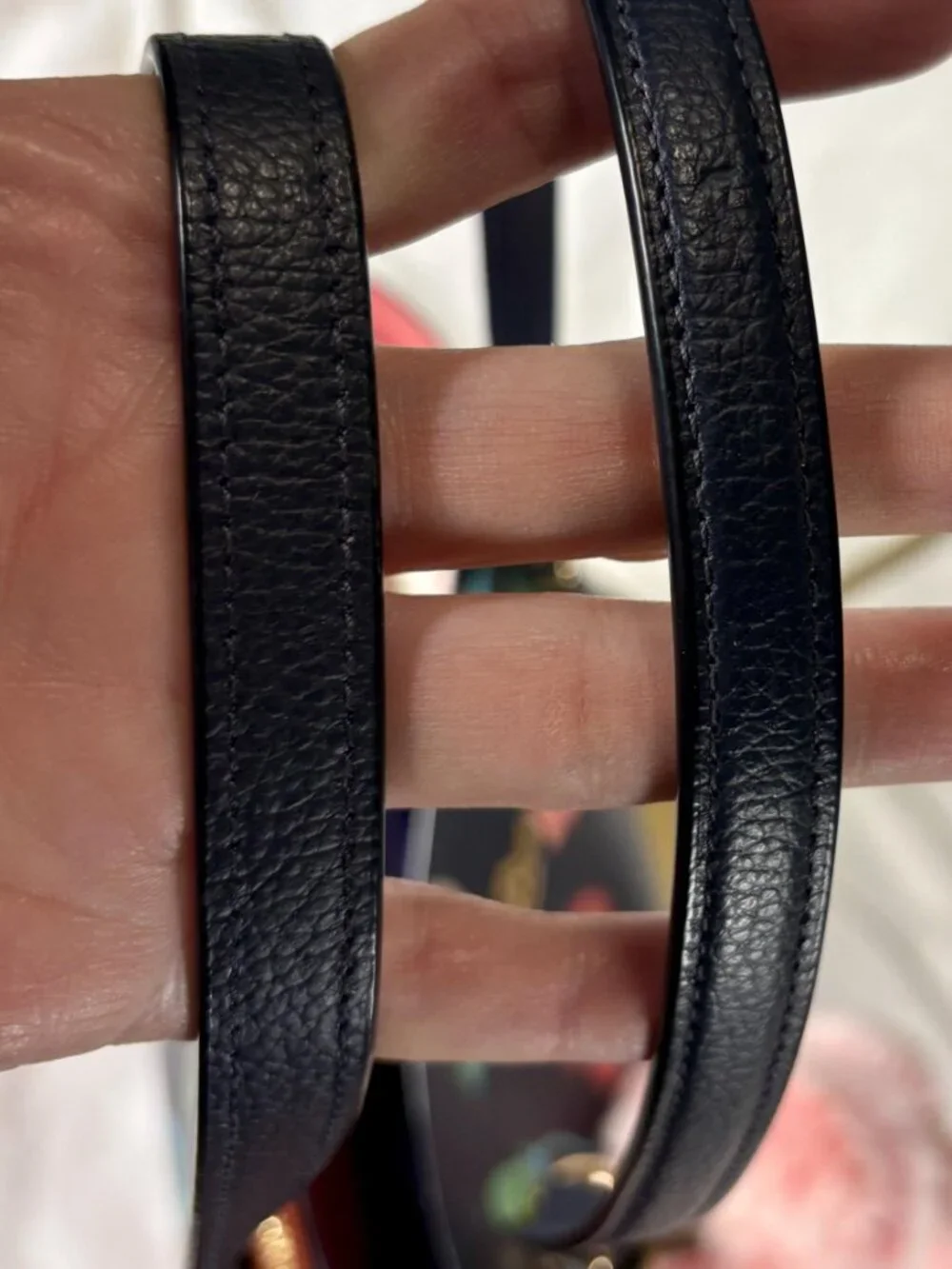 Coach Mollie Tote with Dreamy Land Floral Print and Bunny Lulu Charm - Picture 6 of 16